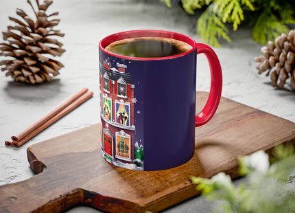 A Christmas Eve Celebration Colorful Mugs (11oz, 15oz)