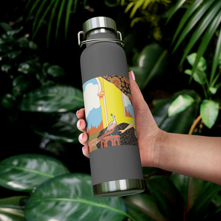 Glimpses of Opulence by Ezio Anichini Copper Vacuum Insulated Bottle, 22oz
