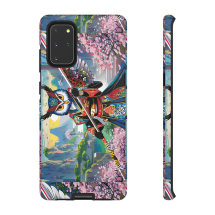 Cyberpunk Samurai Owl Phone Cases
