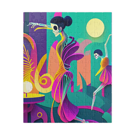 Dance of the Skeleton Ballerinas Puzzle (110, 252, 520, 1014-piece)