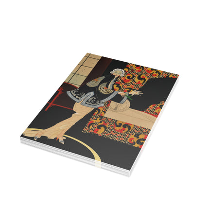 🎭🖤 The Lady Of The Art Deco Salon Postcard Bundles – Art Deco Fashion Elegance