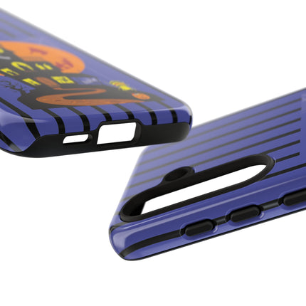 Halloween Night at the Haunted House Phone Cases
