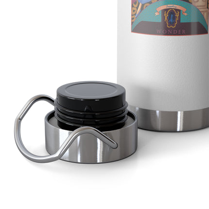 September & Sapphire (from the Gem Series) by Sofia Chiostri Copper Vacuum Insulated Bottle, 22oz
