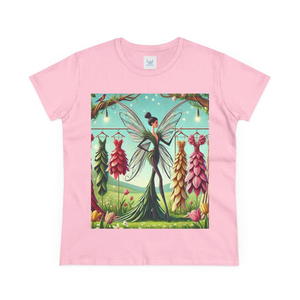 A Fairy Choosing Gowns Cotton Tee
