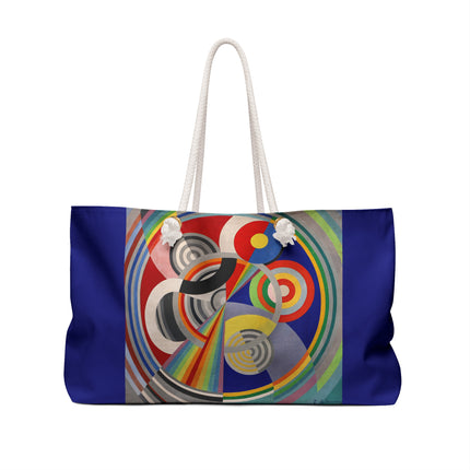 Rythme No. 1 by Robert Delaunay Weekender Bag