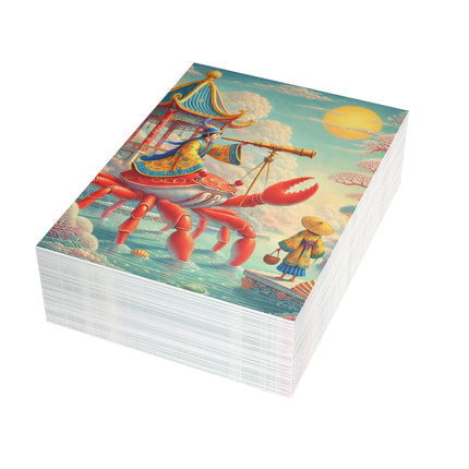 The Celestial Crab Navigator Postcard Bundles (envelopes included) - Bundles of 10, 30, 50 Pieces