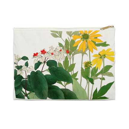 Clerodendrum & Rudbeckia Accessory Pouch – Tanigami Kônan Botanical Art Design