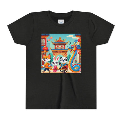 Lantern Street Dragon Parade Youth Short Sleeve Tee