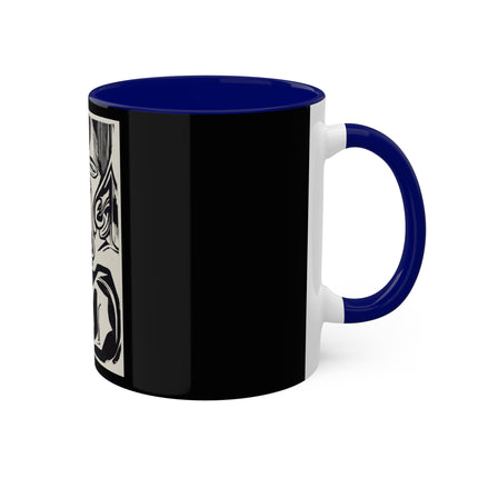The Large Cow by Ernst Ludwig Kirchner Colorful Mugs, 11oz