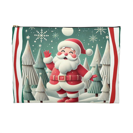 Santa's Joyful Night Accessory Pouch