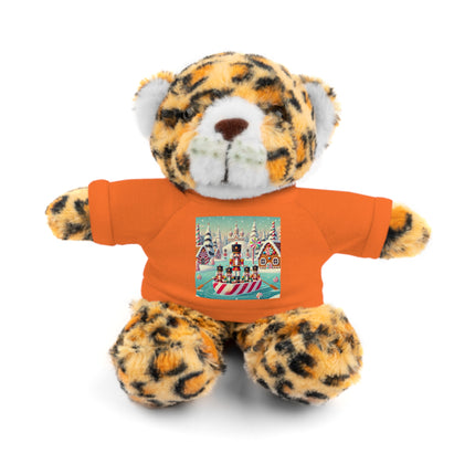 Nutcracker Candy-Striped Adventure Stuffed Animals with Tee