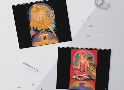 Celestial Jewels: The Zodiac Birthstone Art Wall Calendars (2026)