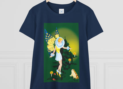 The Enchanted Encounter Women's Midweight Cotton Tee