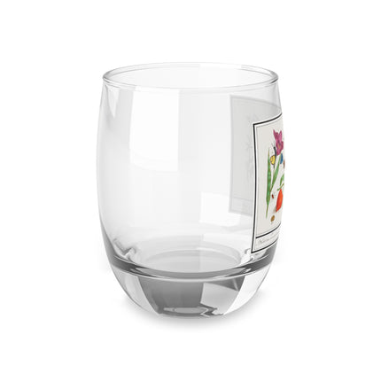 Natural History Ensemble, No. 17 by Anselmus Boëtius de Boodt Whiskey Glass