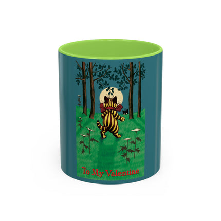 Peekaboo by Louis Wain Colorful Mugs (11oz, 15oz)