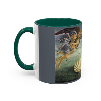 Birth of Venus by Sandro Botticelli Colorful Mugs (11oz, 15oz)