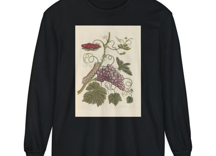 Botanical Pl.49 by Maria Sibylla Garment-dyed Long Sleeve T-Shirt