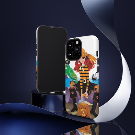 Moonlit Pirate Halloween Phone Cases