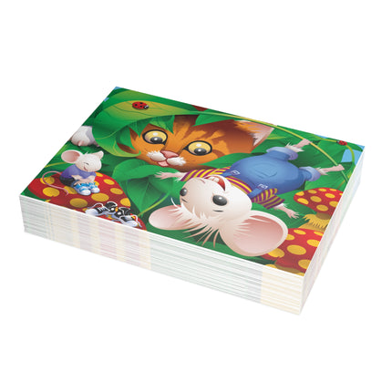 Whimsical Adventure Postcards (envelopes included) - Bundles of 10, 30, 50 Pieces
