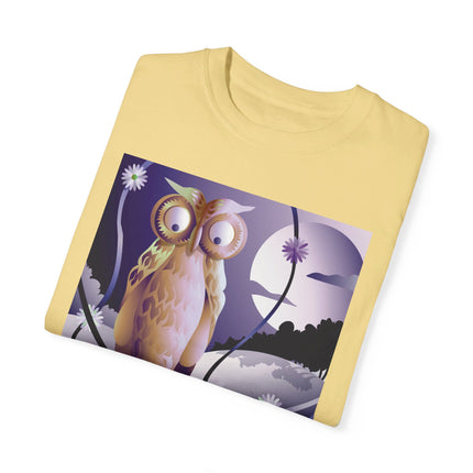 The Startled Pumpkin Unisex Garment-Dyed T-shirt