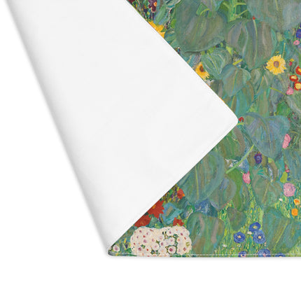 Farm Garden with Sunflowers by Gustav Klimt Placemat, 1pc