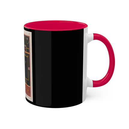 Pompeii Walls Pl.04 by Victor Steeger Colorful Mugs, 11oz