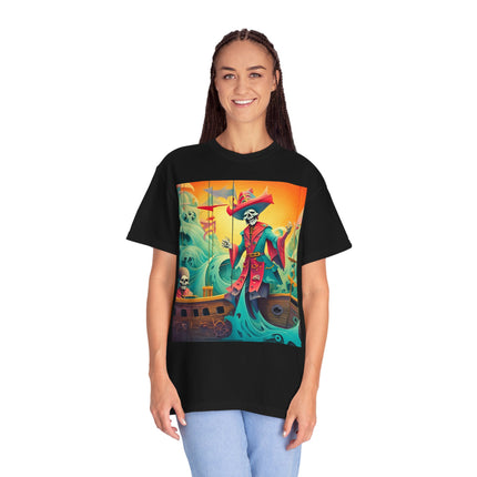 Skeleton Crew of the Misty Seas Unisex Garment-Dyed T-shirt