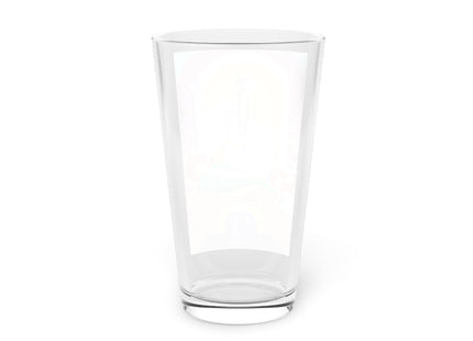 February & Amethyst Zodiac Pint Glass