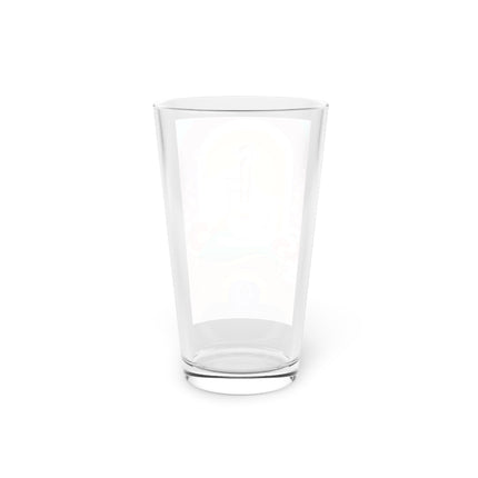 February & Amethyst Zodiac Pint Glass