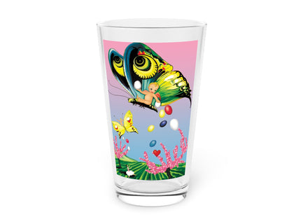 Flight Of Easter Delight Pint Glass, 16oz