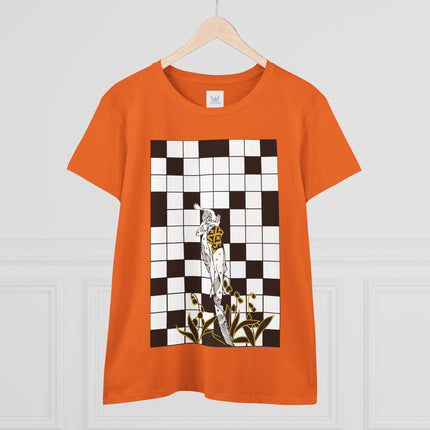 The Crossword Women's Midweight Cotton Tee