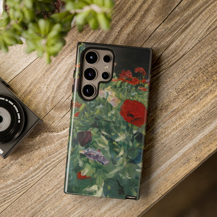 Poppies (A Study of Poppies for Carnation, Lily, Lily, Rose) by John Singer Sargent Phone Cases