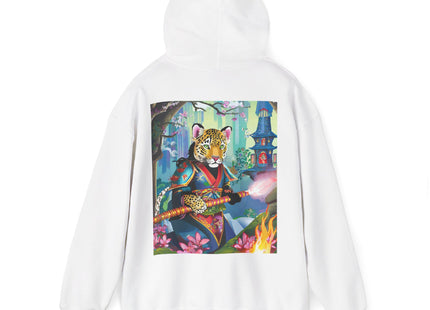 Cyberpunk Leopard – Heavy Blend™ Hooded Sweatshirt