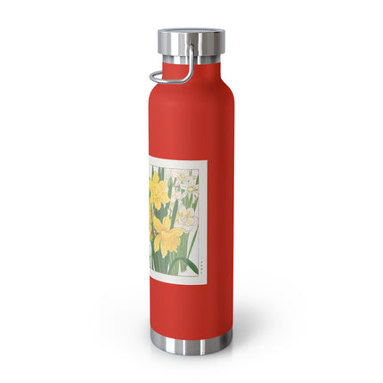 Daffodil by Tanigami Kônan Copper Vacuum Insulated Bottle, 22oz
