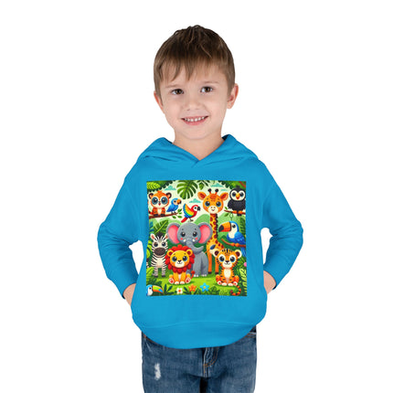 Jungle Friends Parade Toddler Pullover Fleece Hoodie
