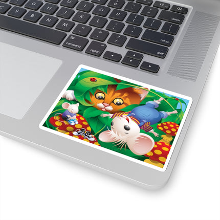 Whimsical Adventure Kiss-Cut Stickers