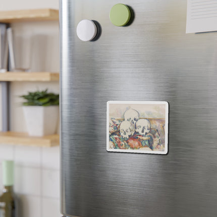 The Three Skulls by Paul Cézanne Die-Cut Magnets (5 Sizes)