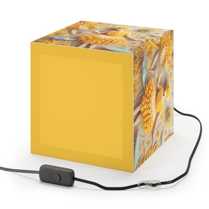 Dandelion Fairy Light Cube Lamp