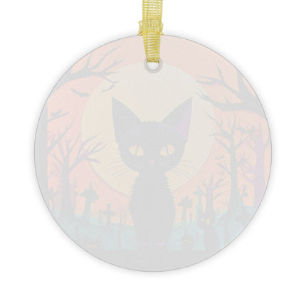 Phantom Parade Glass Ornament