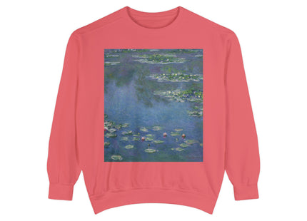Water Lilies by Claude Monet Unisex Garment-Dyed Sweatshirt