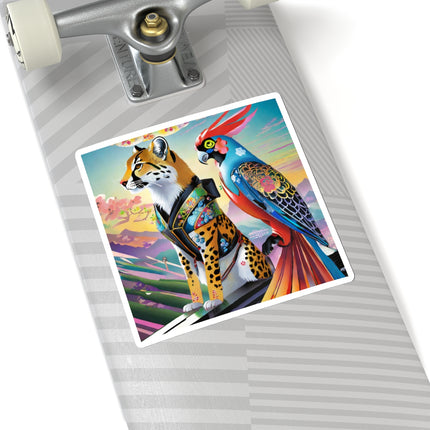 Cybernetic Duets Kiss-Cut Stickers (4 Sizes)