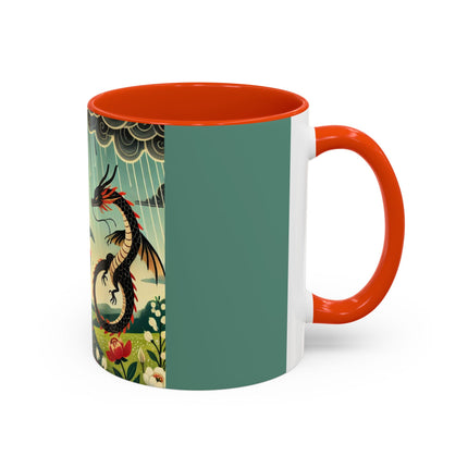 The Dragon Fairy’s Stride Colorful Mugs (11oz, 15oz)