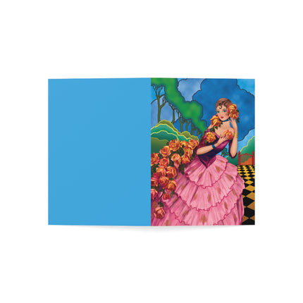 Enchanted Elegance by Bonora Degami Greeting Card 1, 10, 30, and 50pcs