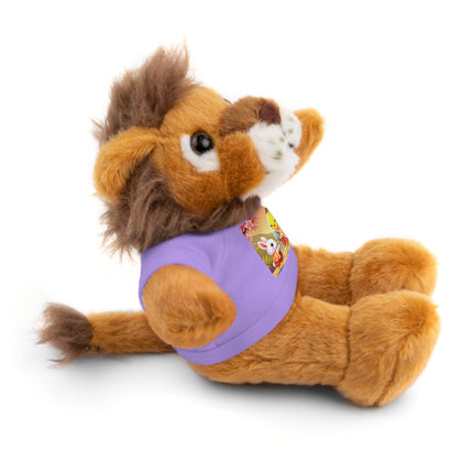 Whimsical Springtime Exchange Stuffed Animals with Tee