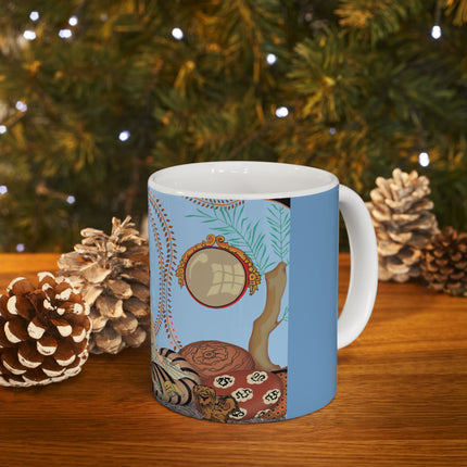 Minuit! ou, L'Appartement à la Mode by George Barbier Ceramic Mug, 11oz