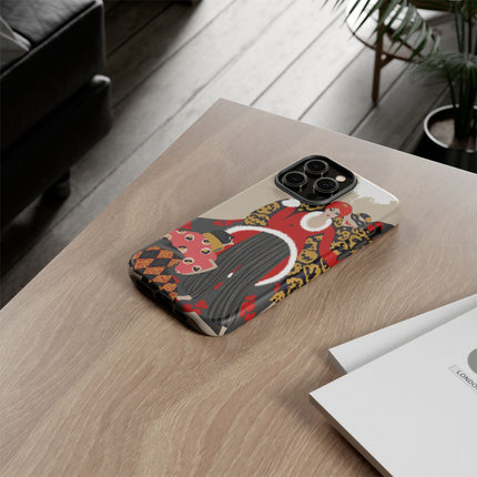 Masquerade Elegance Phone Case – Dramatic Glamour & Timeless Allure