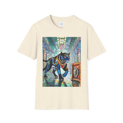 Cyber Panther's Hunt Softstyle T-Shirt