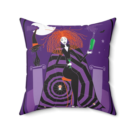 Mystic Elegance Spun Polyester Square Pillow