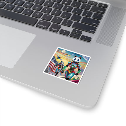 Cyber Punk Robots Kiss-Cut Stickers (4 Sizes)