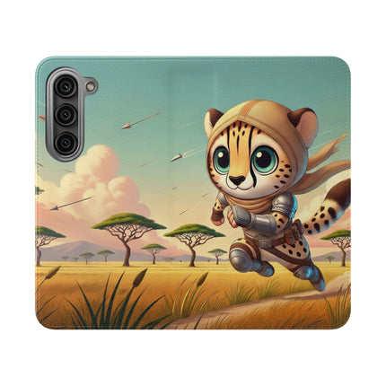 🐆⚡ Swift Cheetah Flip Case – Speed, Freedom & Untamed Adventure